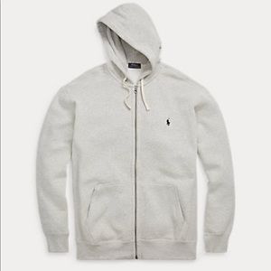 Ralph Lauren Grey Zip Up Hoodie